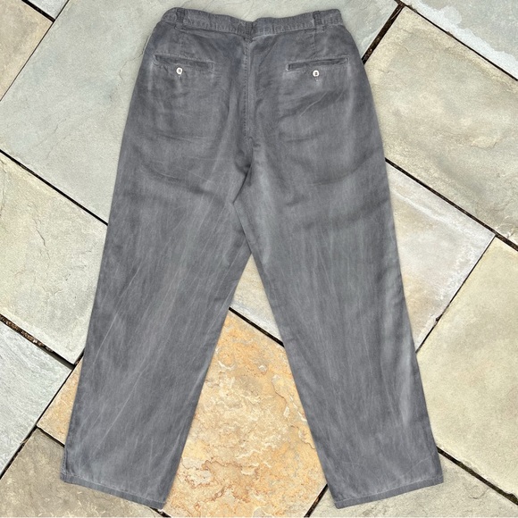 Vintage 80s Upcycled Single Stitch Pleated Polo Ralph Lauren Pants - Picture 2 of 10